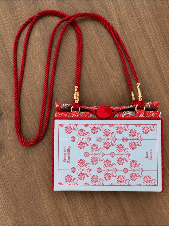Handbags - BeeZ by Scranton Jane Austen Sense & Sensibility Book Purse Crossbody